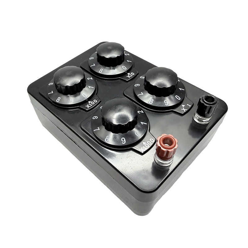 0-9999Ω Adjustable physical teaching experiment tools resistance box precision teaching instrument variable resistor box