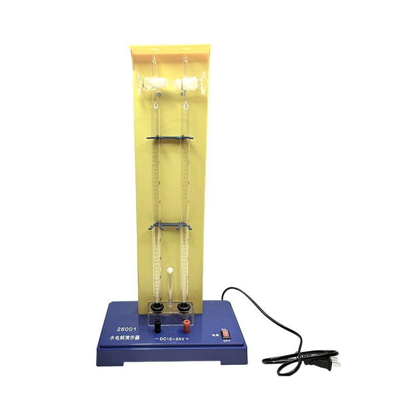 Hydrolysate tester water electrolysis demonstrator device for teaching