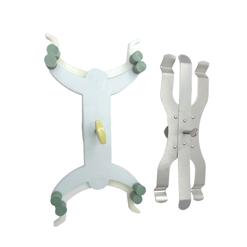 Laboratory fixture butterfly clamp burette clamp 