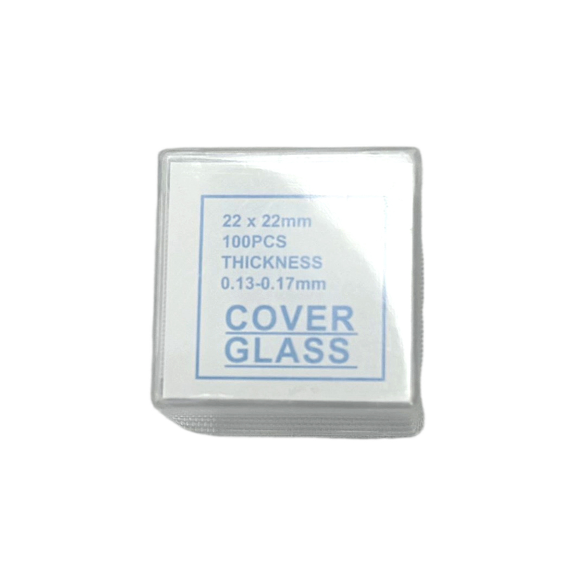 Laboratory microscope cover glass 