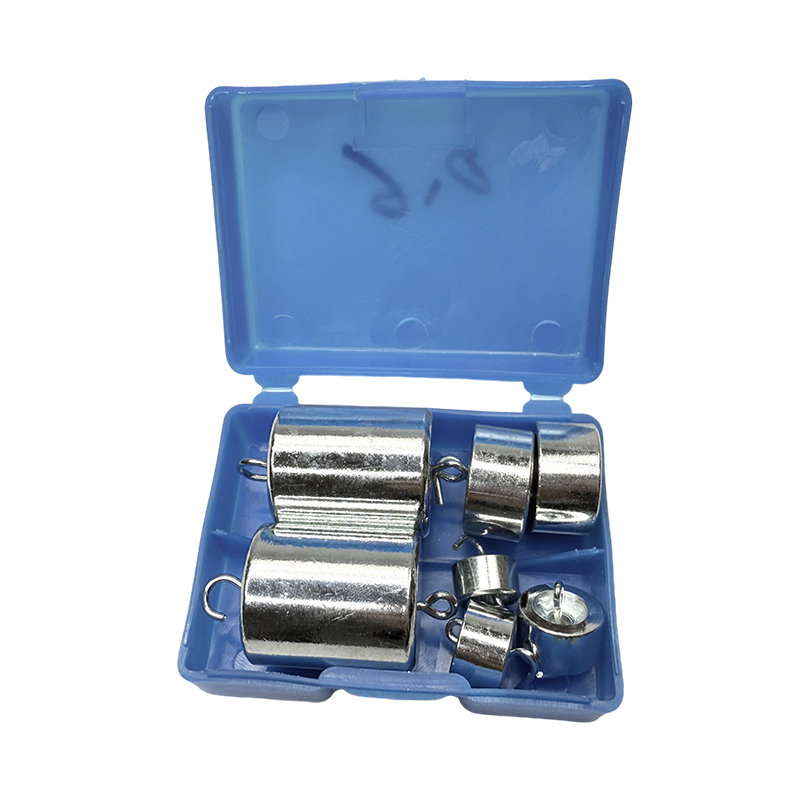Educational hooked weight set （200g*2、50g*2、20g*2、10g*1）/school physics lab instrument science experiment and teaching kit