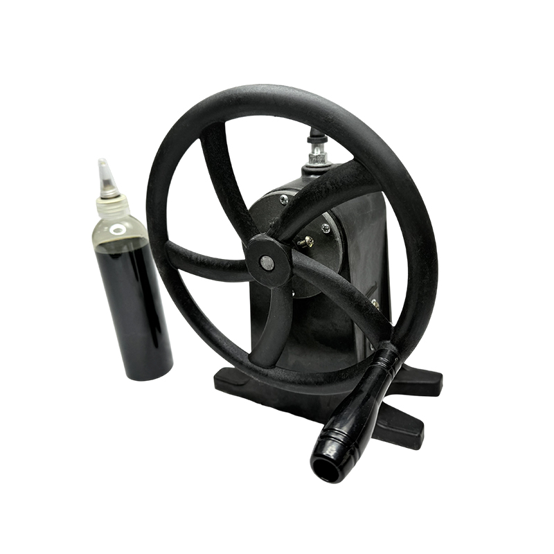 Junior high school physics experimental equipment -hand cranked air extractor