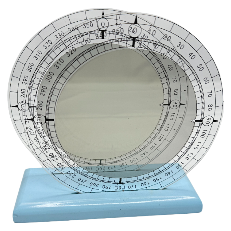 Physics laboratory educational equipment polarization demonstrator of light polarized light observer
