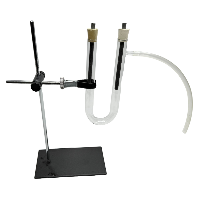 Chemistry lab use salt electrolysis apparatus